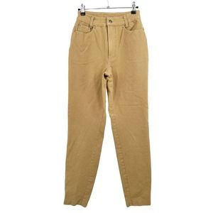 CAMBIO High Rise Camel Khaki Tan Jeans 30" Inseam - Size 6